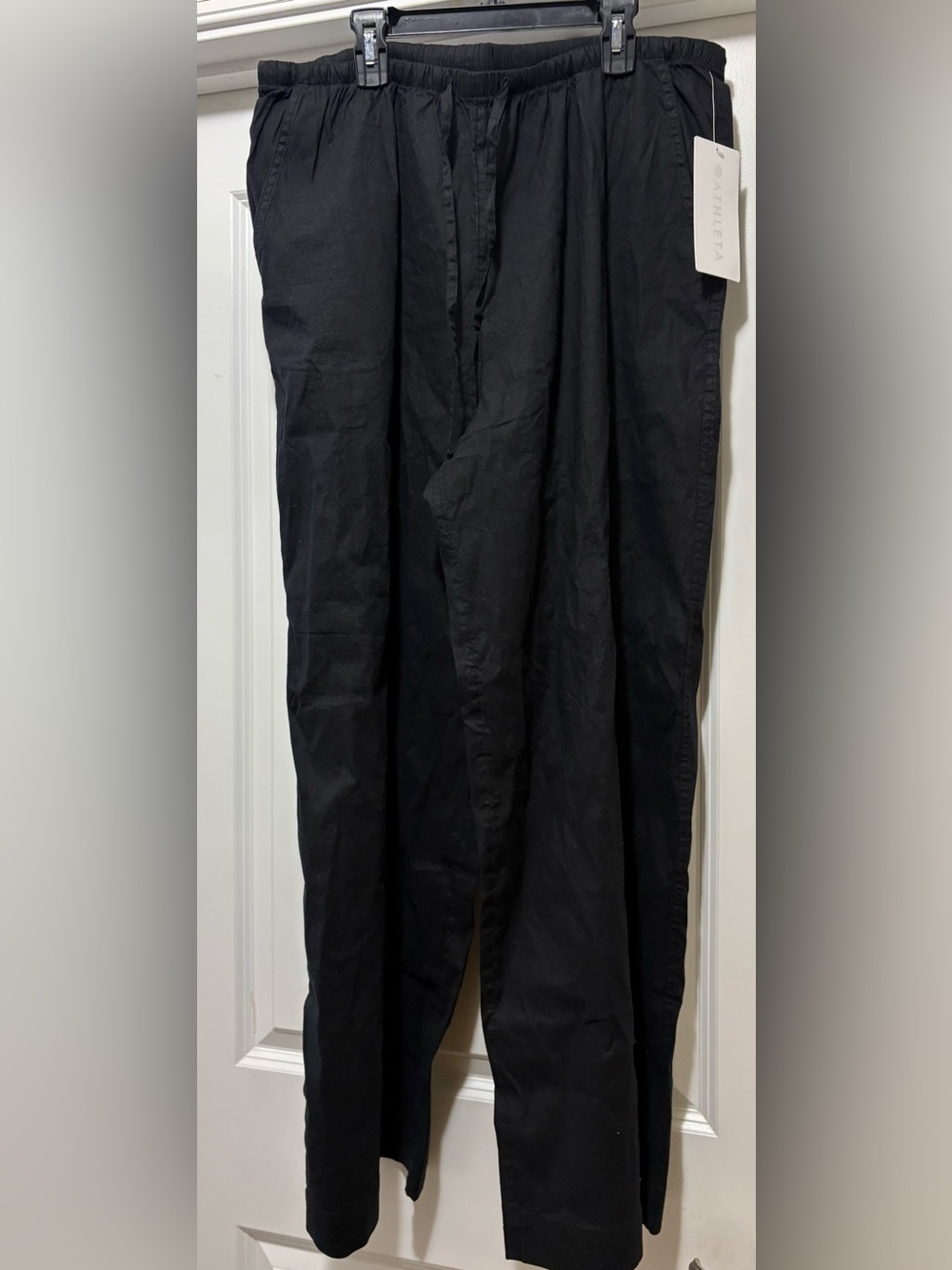 Athleta Paradise Black wide leg pant
